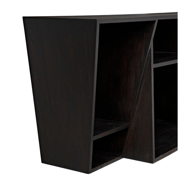 Fatal Sideboard, Ebony Walnut-Noir Furniture-Blue Hand Home
