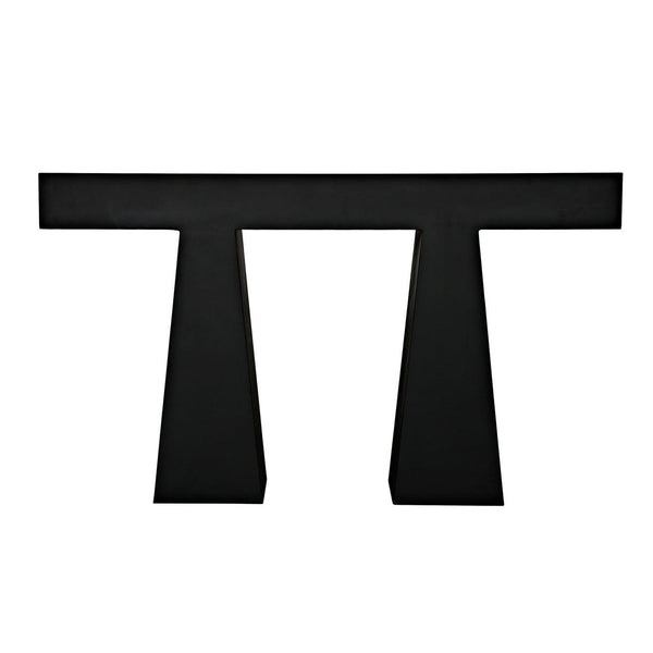 Wendell Console-Noir Furniture-Blue Hand Home