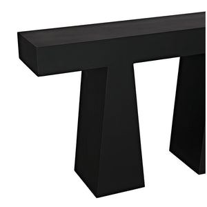 Wendell Console-Noir Furniture-Blue Hand Home