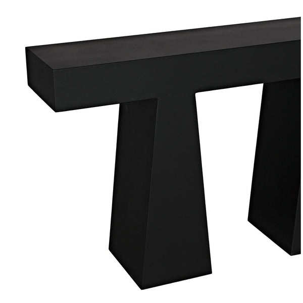 Wendell Console-Noir Furniture-Blue Hand Home
