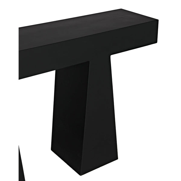 Wendell Console-Noir Furniture-Blue Hand Home
