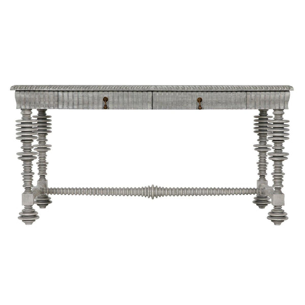 Portuguese Desk, Small-Noir Furniture-Blue Hand Home