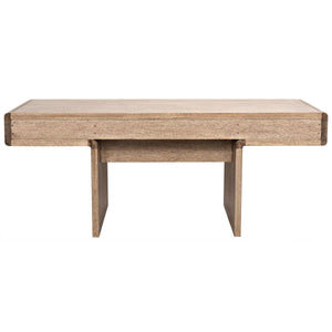 Noir Furniture Degas Desk, Washed Walnut-Noir Furniture-Blue Hand Home