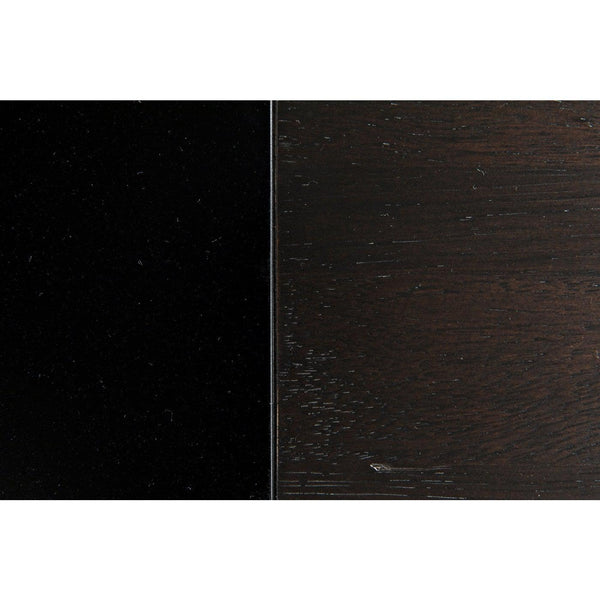 Noir Alvaro Desk, Black Steel with Ebony Walnut-Noir Furniture-Blue Hand Home