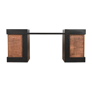 Bentley Desk, Dark/Ebony Walnut-Noir Furniture-Blue Hand Home