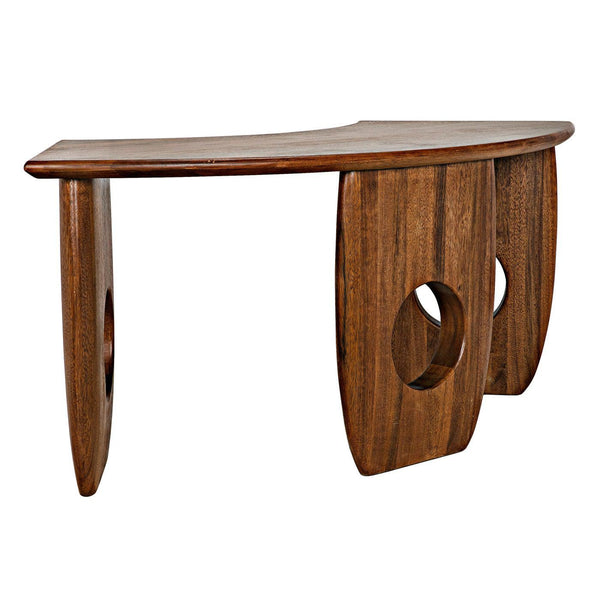 Noir Lobster Desk, Dark Walnut-Noir Furniture-Blue Hand Home