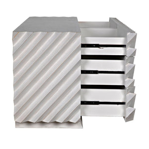 Hikaru Dresser, White Wash-Noir Furniture-Blue Hand Home