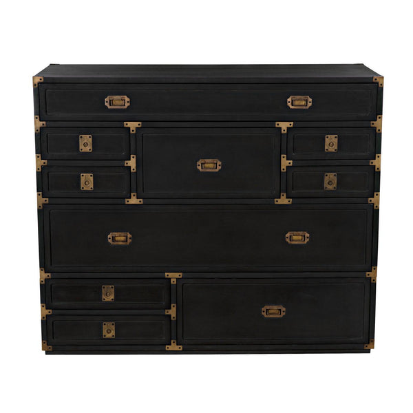 Charles Chest, Pale-Noir Furniture-Blue Hand Home