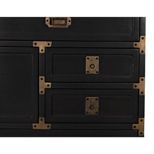 Charles Chest, Pale-Noir Furniture-Blue Hand Home