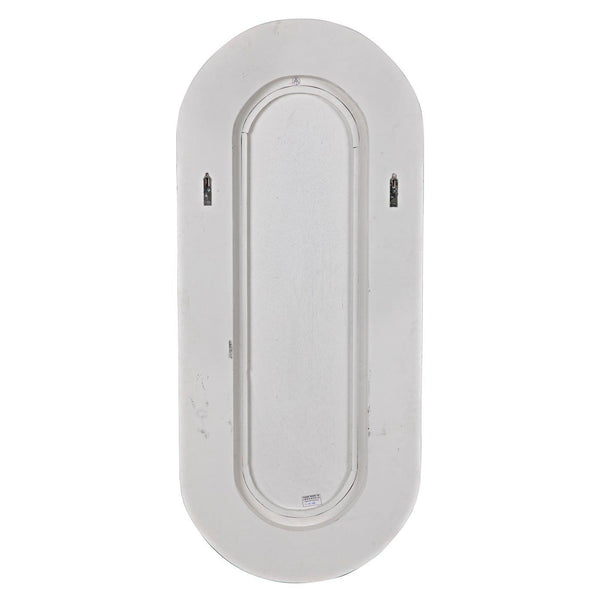 Noir Luna Mirror, White Washed-Noir Furniture-Blue Hand Home