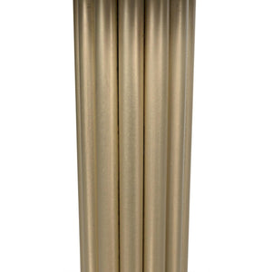 Noir Sedes Bar Stool, Steel with Brass Finish-Noir Furniture-Blue Hand Home