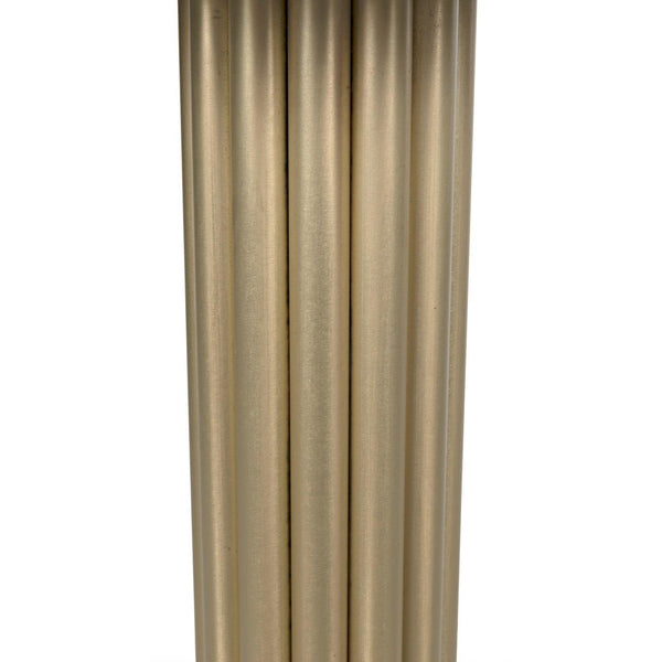 Noir Sedes Bar Stool, Steel with Brass Finish-Noir Furniture-Blue Hand Home