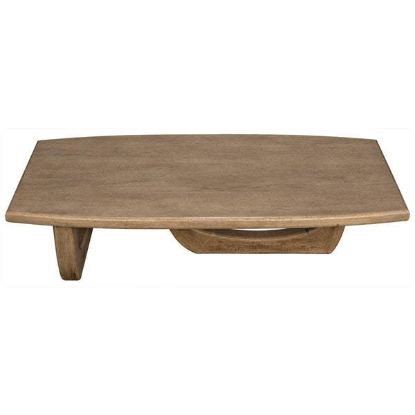 Noir Furniture Douglas Coffee Table, Bleached Walnut-Noir Furniture-Blue Hand Home