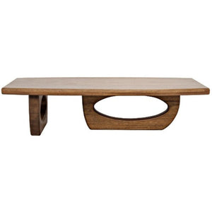 Noir Furniture Douglas Coffee Table, Dark Walnut-Noir Furniture-Blue Hand Home
