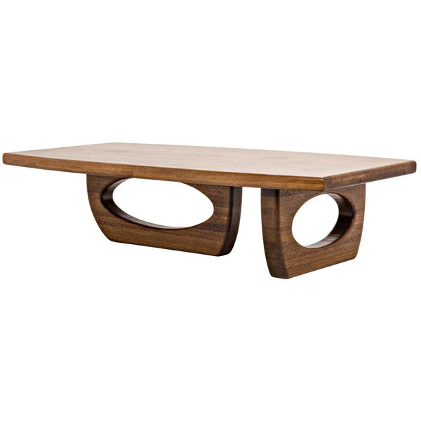 Noir Furniture Douglas Coffee Table, Dark Walnut-Noir Furniture-Blue Hand Home