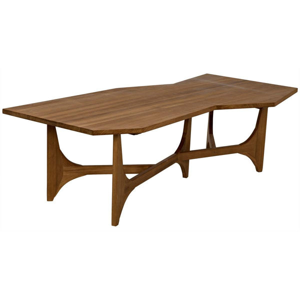 Noir Furniture Fenton Coffee Table, Gold Teak-Noir Furniture-Blue Hand Home