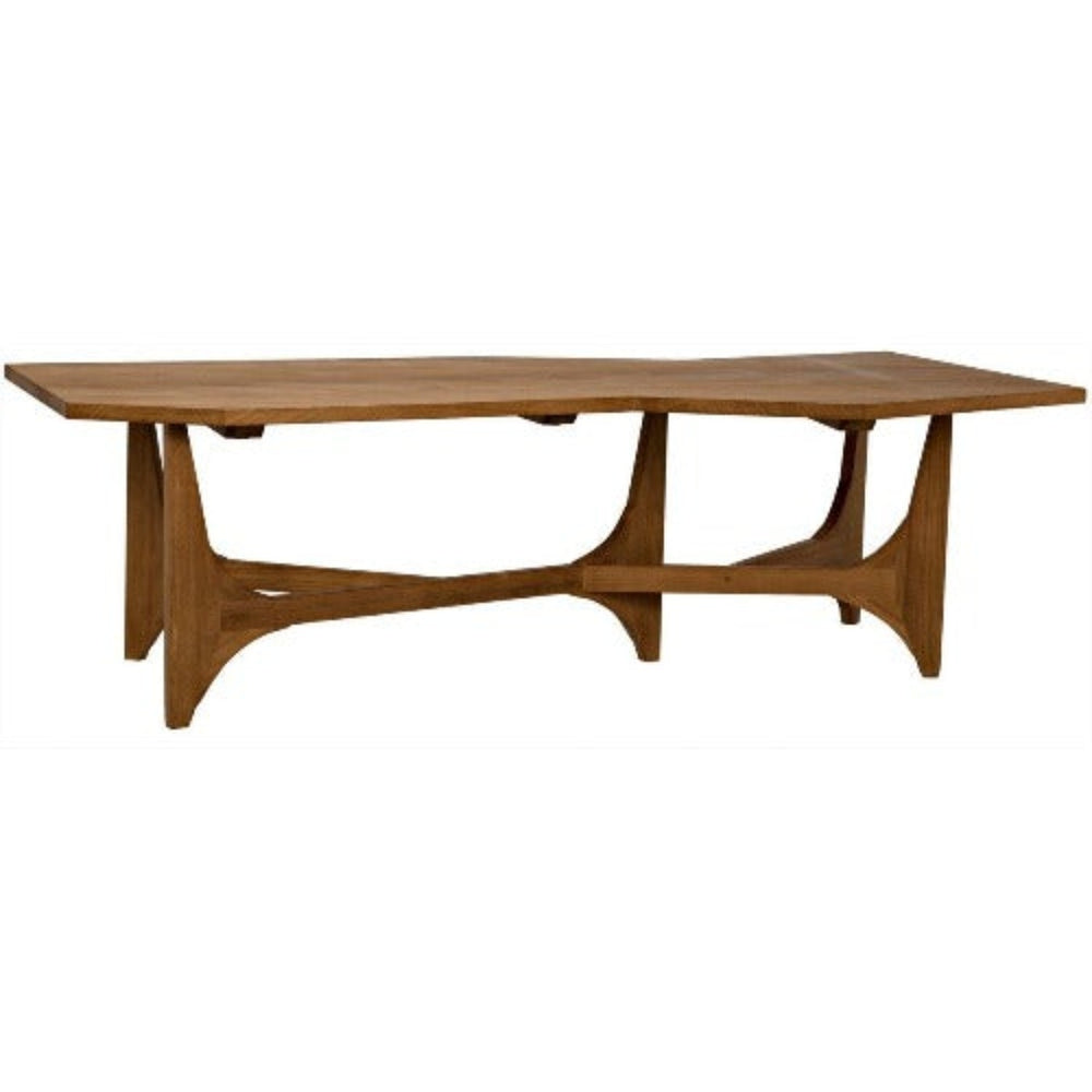 Noir Furniture Fenton Coffee Table, Gold Teak-Noir Furniture-Blue Hand Home