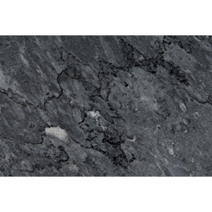 Noir Furniture Lomax Coffee Table, Black Metal Finish with Black Stone-Noir Furniture-Blue Hand Home