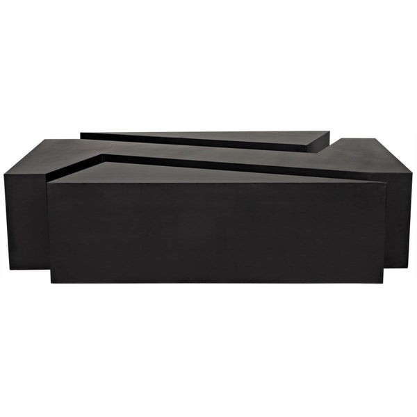 Noir Furniture Element Coffee Table, Black Metal-Noir Furniture-Blue Hand Home