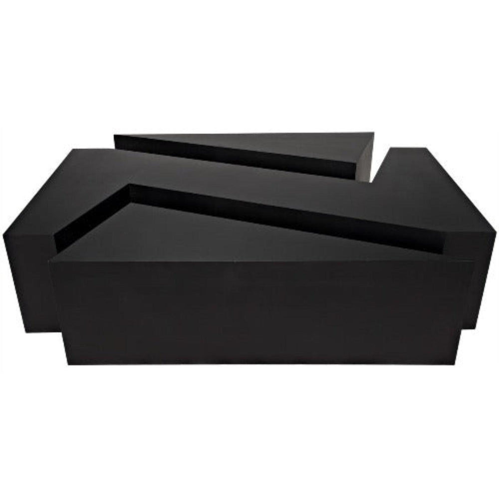 Noir Furniture Element Coffee Table, Black Metal-Noir Furniture-Blue Hand Home