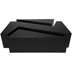 Noir Furniture Element Coffee Table, Black Metal-Noir Furniture-Blue Hand Home