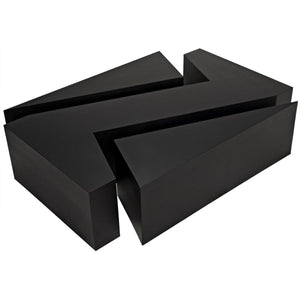 Noir Furniture Element Coffee Table, Black Metal-Noir Furniture-Blue Hand Home