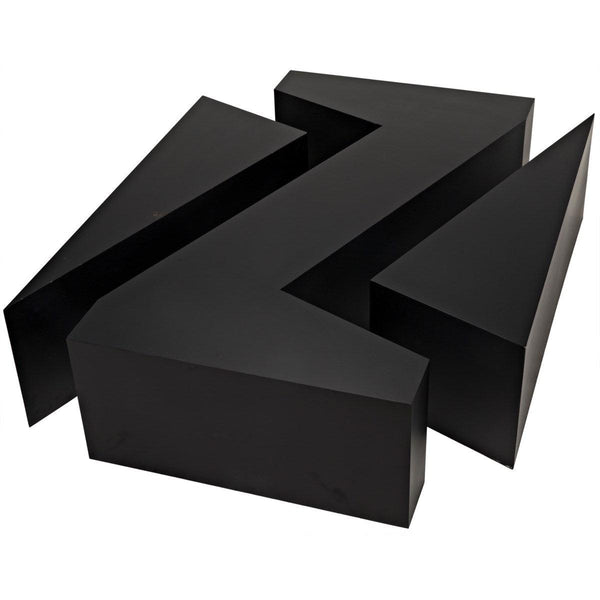 Noir Furniture Element Coffee Table, Black Metal-Noir Furniture-Blue Hand Home