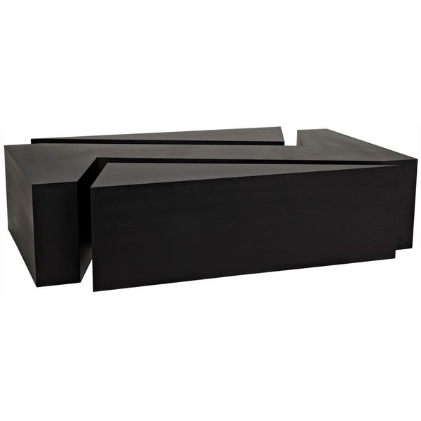 Noir Furniture Element Coffee Table, Black Metal-Noir Furniture-Blue Hand Home