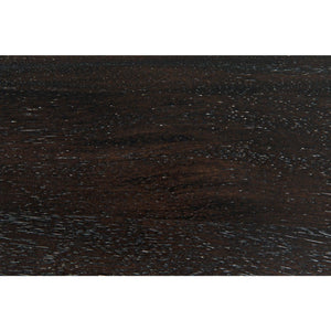 Tabu Coffee Table, Brass Finished Legs with Ebony Walnut Top-Noir Furniture-Blue Hand Home