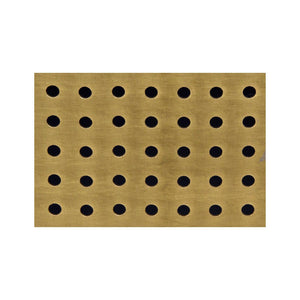 Tabu Coffee Table, Brass Finished Legs with Ebony Walnut Top-Noir Furniture-Blue Hand Home