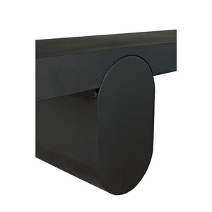 Noir Evora Coffee Table, Black Metal-Noir Furniture-Blue Hand Home
