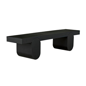 Noir Evora Coffee Table, Black Metal-Noir Furniture-Blue Hand Home
