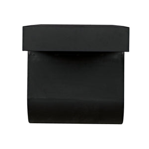 Noir Evora Coffee Table, Black Metal-Noir Furniture-Blue Hand Home