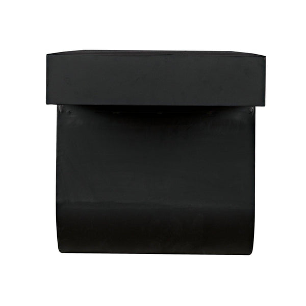 Noir Evora Coffee Table, Black Metal-Noir Furniture-Blue Hand Home