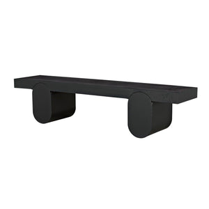 Noir Evora Coffee Table, Black Metal-Noir Furniture-Blue Hand Home
