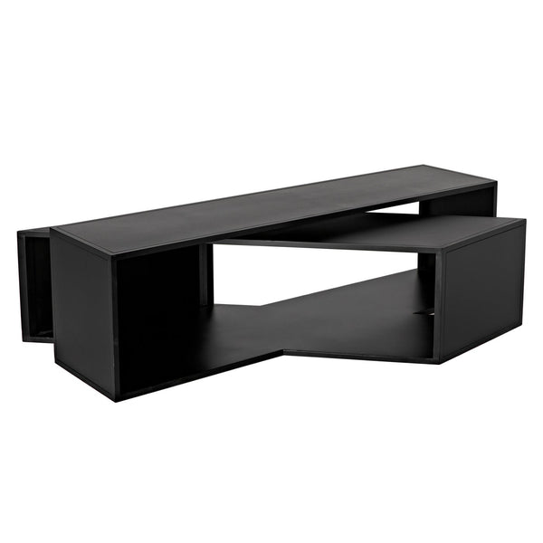 Keweco Coffee Table-Noir Furniture-Blue Hand Home