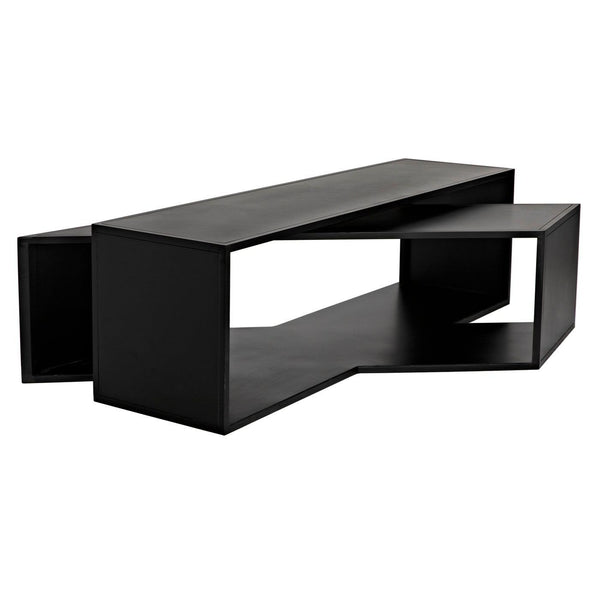 Keweco Coffee Table-Noir Furniture-Blue Hand Home