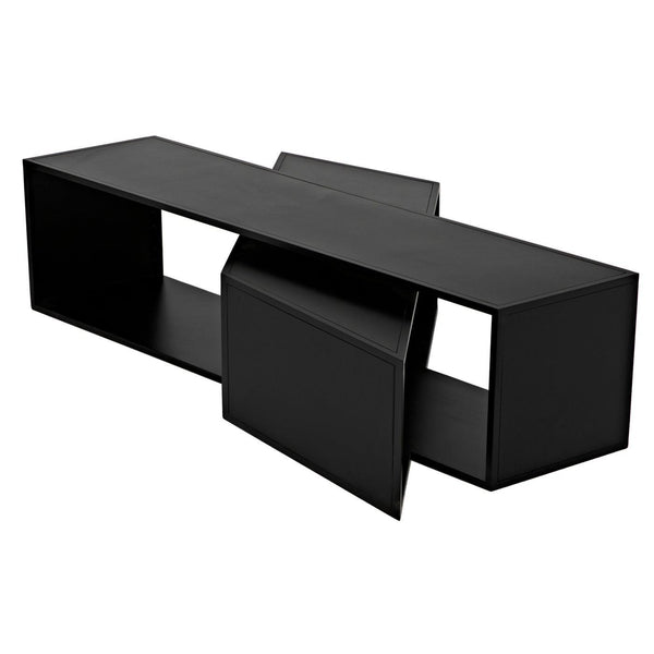 Keweco Coffee Table-Noir Furniture-Blue Hand Home