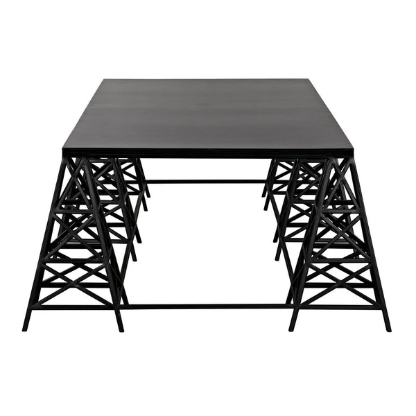 Brixton Coffee Table-Noir Furniture-Blue Hand Home