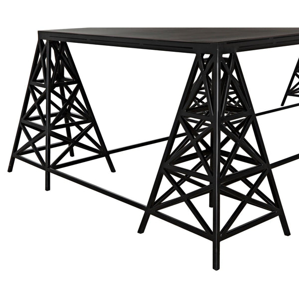 Brixton Coffee Table-Noir Furniture-Blue Hand Home