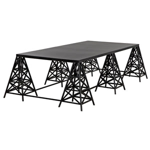Brixton Coffee Table-Noir Furniture-Blue Hand Home