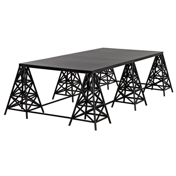 Brixton Coffee Table-Noir Furniture-Blue Hand Home