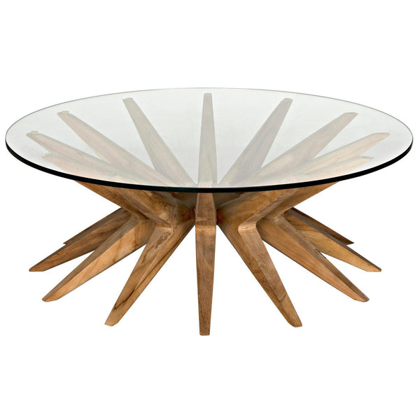 Waldo Coffee Table-Noir Furniture-Blue Hand Home