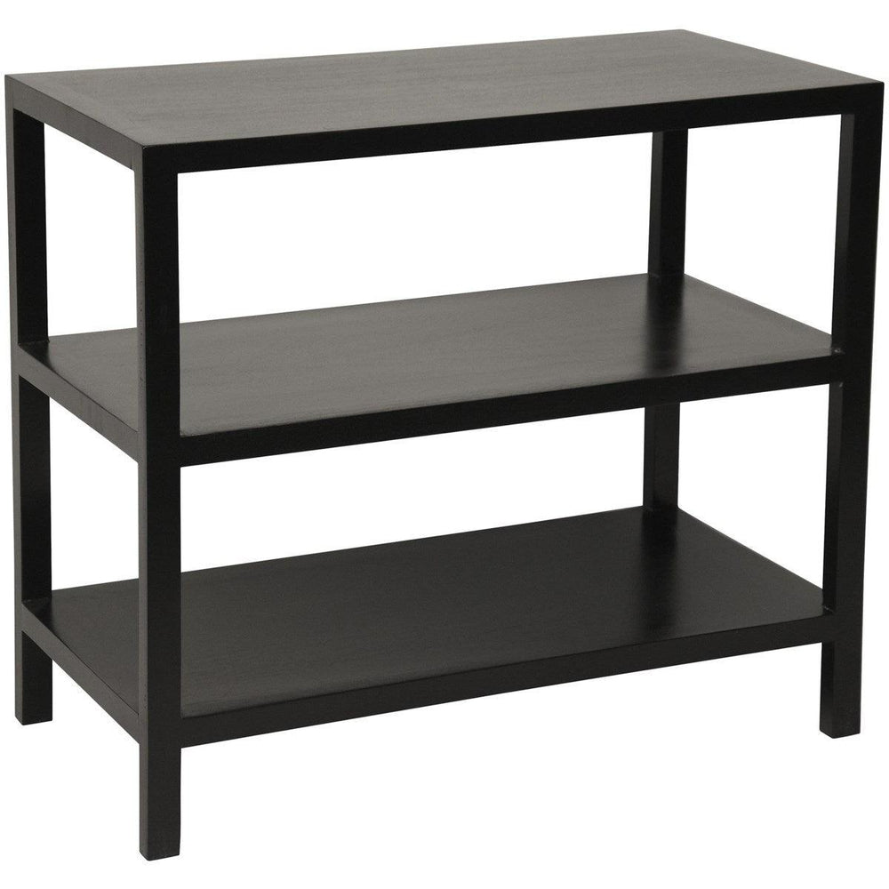 Noir 2 Shelf Side Table-Noir Furniture-Blue Hand Home