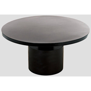 Noir Furniture Marlow Dining Table, Black Metal-Noir Furniture-Blue Hand Home