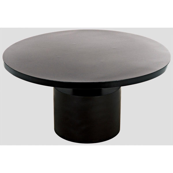 Noir Furniture Marlow Dining Table, Black Metal-Noir Furniture-Blue Hand Home