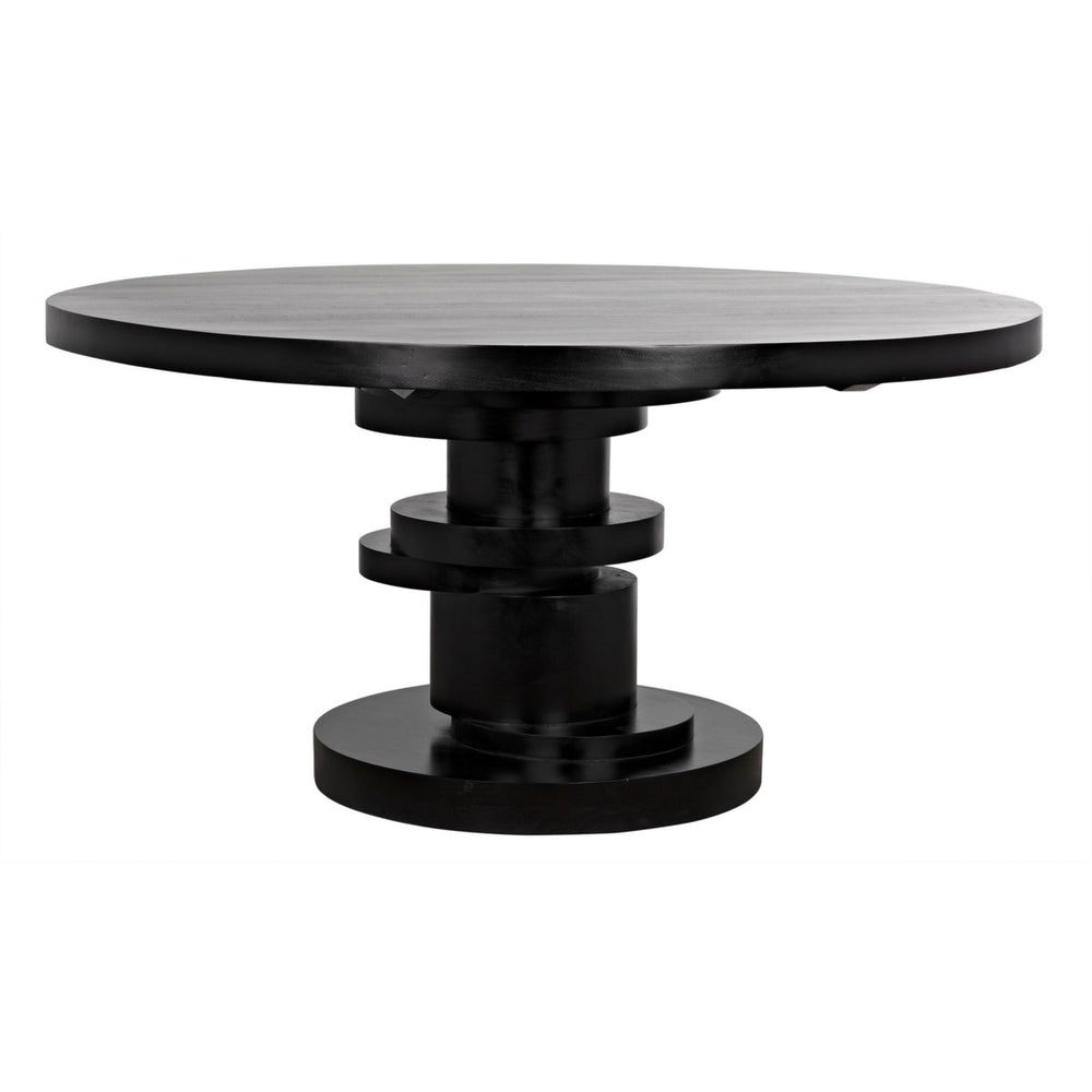 Noir Hugo Dining Table, HB-Noir Furniture-Blue Hand Home
