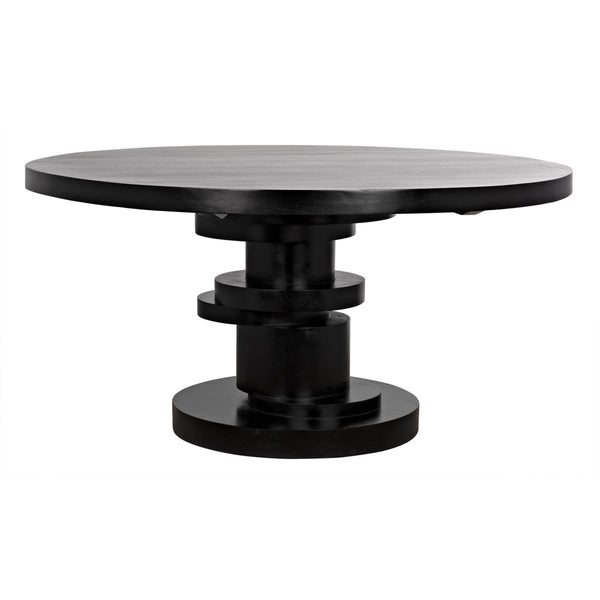Noir Hugo Dining Table, HB-Noir Furniture-Blue Hand Home