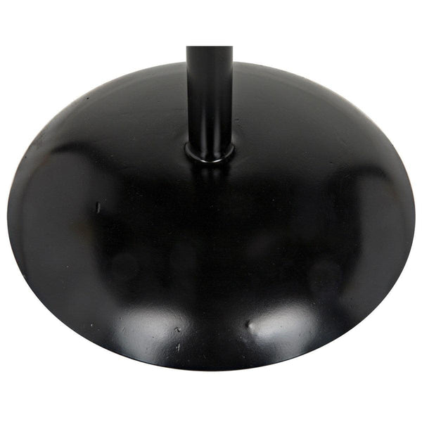 Noir Furniture Felix Side Table, Black Metal-Noir Furniture-Blue Hand Home