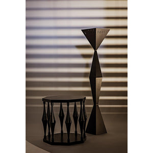 Marceo Side Table, Hand Rubbed Black-Noir Furniture-Blue Hand Home